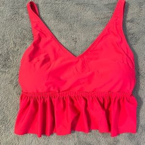Kortni Jeane pink swim top